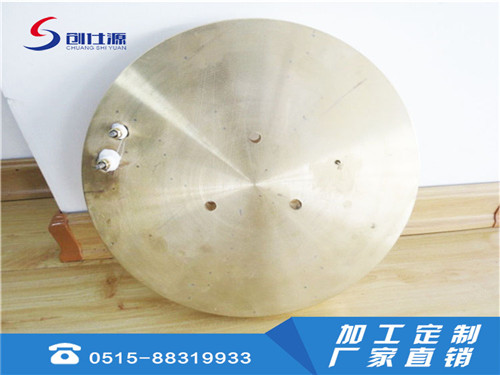 圆形铸铜电加热板