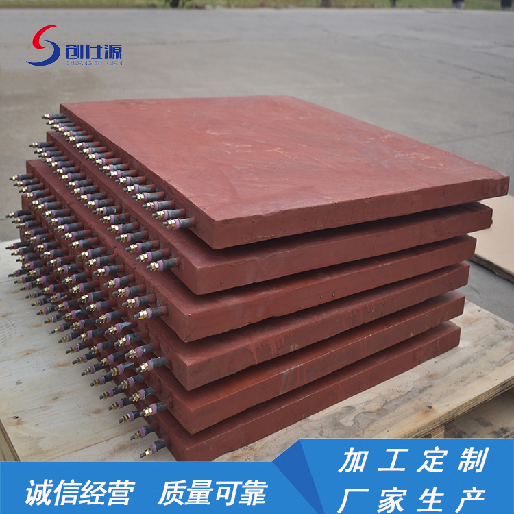 大型铸铁加热板 铸铁发热平板